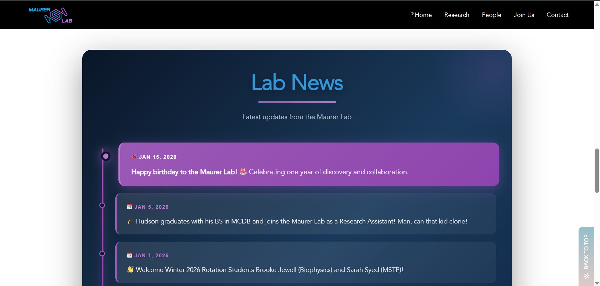 Lab News